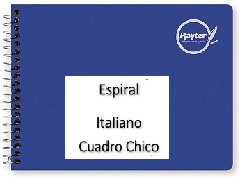 Italiano Espiral Cuadro Chico