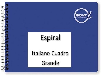 Italiano Espiral Cuadro Grande